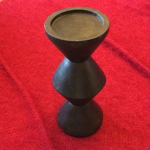 Black Candle Holder